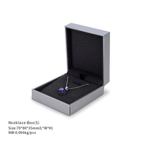 Boîte à bijoux de luxe de haute qualité, magnifique et brillante, boîte à diamants, boîte à bijoux avec logo