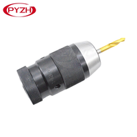 Mandrin de perceuse auto-serrant, mandrin de tour, embout de perceuse, tige conique, tige droite, cône R8, trou conique 0-13MM/1-16MM, utilisation de la fraiseuse B1618