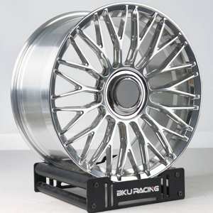 Jantes forgées Bku pour Land <span class=keywords><strong>Rover</strong></span> Defender 90 110 L663 <span class=keywords><strong>Range</strong></span> <span class=keywords><strong>Rover</strong></span> L460 L405 20 21 Jantes 22 pouces Jantes en alliage <span class=keywords><strong>noir</strong></span> <span class=keywords><strong>mat</strong></span> 5X120 - Product Image 5