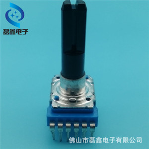 Potentiomètre rotatif double 11 mm 6 broches B1K B1M pour réglage audio et de puissance - Product Image 1