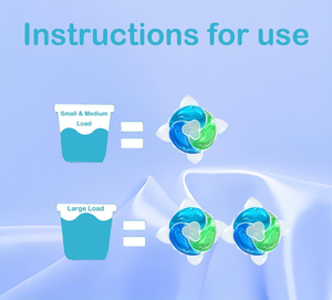 แคปซูลซักเสื้อผ้า4อิน1ที่เป็นมิตรกับสิ่งแวดล้อมพร้อมตัวป้องกันสีและทำความสะอาดได้ล้ำลึก - Product Image 6