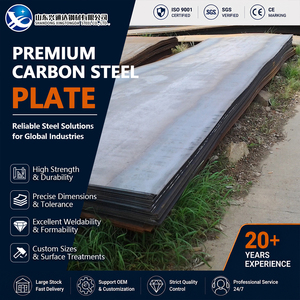 Shearing SS400 Tempered 20mm 1000mm Laser Cutting ASTM A572 Carbon Steel Plate for Bridge Fabrication - Product Image 1
