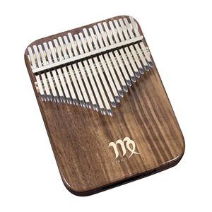 Kalimba de 21 tonos de alta calidad, piano de pulgar, doce constelaciones, caja de madera maciza de nogal negro, tipo caja, para principiantes, piano de dedos - Product Image 1