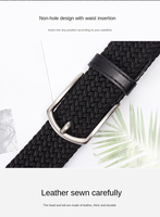 Cinturón Elástico Trenzado de Moda 2026, Cinturón Elástico Premium para Mujeres y Hombres
