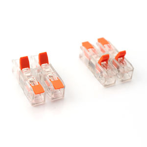 Nhanh chóng dây nối thiết bị đầu cuối khối <span class=keywords><strong>3</strong></span> trong và <span class=keywords><strong>3</strong></span> ra cho AWG 12-24 Cable & 0.2-4 mét dây điện ứng dụng Nylon nhà ở - Product Image 4