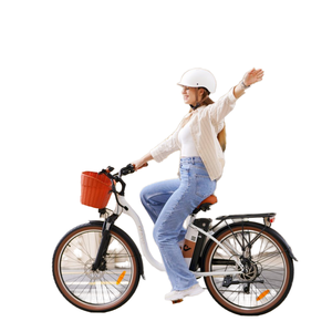 Para <span class=keywords><strong>DYU</strong></span> C6 PRO 2024 <span class=keywords><strong>bicicleta</strong></span> eléctrica de ciudad 500W 48V Marco de aleación de aluminio 7 velocidades batería de litio oculta <span class=keywords><strong>bicicleta</strong></span> de carretera electrónica - Product Image 4