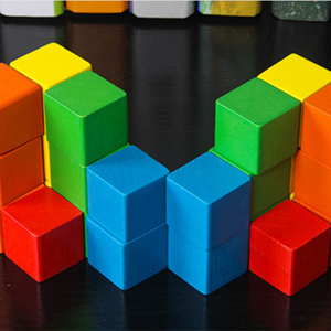 1-6 ซม.ธรรมชาติไม้ว่างเปล่า Cube CUSTOM ไม้ Cube - Product Image 5