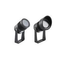 Projecteur LED extérieur étanche IP67 5W pour arbres et paysages, CRI 90, angle de faisceau 24/40/60°, garantie 3 ans, certifié CE, en aluminium