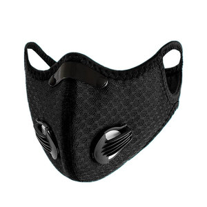 Máscara de ciclismo de malla roja transpirable PM2.5 antipolvo, a prueba de viento, para exteriores, unisex, para todas las estaciones - Product Image 3
