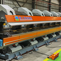 Plieuse de tôles de toiture CNC JSZW1000, 10 mètres, bidirectionnelle, intelligente, à double bordure, pour pliage de métaux