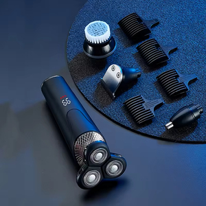 Nueva afeitadora eléctrica inteligente de alta potencia con pantalla LCD, recargable, lavable en todo el cuerpo, para barba. - Product Image 2