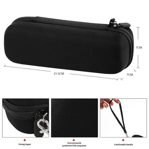 Portable Electric <b>Toothbrush</b> <b>Case</b> <b>with</b> Zipper Closure and Lanyard for Travel Storage - Product Image 4