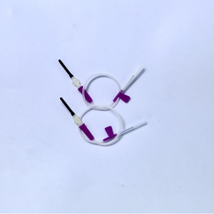 ผลิตเข็มปลอดภัยแบบปีกผีเสื้อสำหรับเก็บเลือดสัตว์ ใช้แล้วทิ้ง ผลิตจากพลาสติก ได้รับการรับรองมาตรฐาน CE ISO - Product Image 1