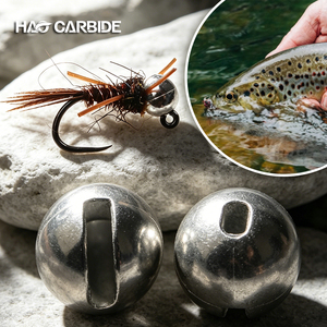 Perles en tungstène fendues pour la pêche à la mouche (mouches sèches, nymphes, streamers, wooly buggers, <span class=keywords><strong>hopper</strong></span> caddis) pour la truite et le steelhead, 1.5-8.5mm - Product Image 1
