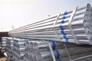 Tubo de aço galvanizado sem costura, alta qualidade, 25x100mm, tubo de aço galvanizado