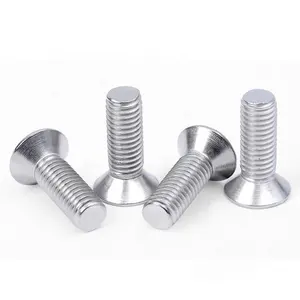 100PCS Hot Selling Machine Screws M3 304 Stainless Steel Cross Recessed Countersunk Head Screws