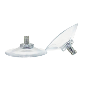 Ventouses en silicone robustes en plastique avec vis pour verre sans crochet - Product Image 2