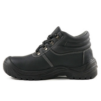 Chaussures de sécurité antidérapantes en cuir résistant à l'huile pour travailleurs de la construction de haute qualité