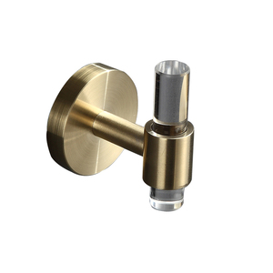 Móc Treo Tường Gia Đình Sang Trọng Móc Treo Khăn Vít Áo Khoác Mũ Móc Phòng Tắm Bằng Đồng Acrylic - Product Image 4