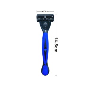Rasoir jetable pour homme VIVAC, cinq lames, 1 manche et 4 cartouches pour un rasage en douceur - Product Image 6