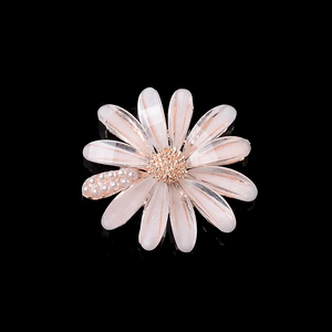 Accesorios de flores de resina de aleación DIY para decoración de bodas, broche de Material, lazo para el pelo, ropa, accesorios artesanales de joyería DIY - Product Image 5