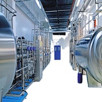 Usine de traitement d'eau par osmose inverse en acier inoxydable de technologie avancée, capacité de 2000 L/heure et garantie d'un an