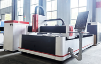 Machine de découpe laser à fibre CNC pour métal en acier inoxydable 1500x3000mm 1530 3015