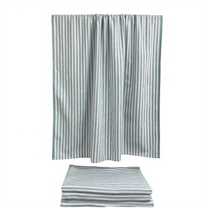 ผ้าเช็ดตัวชายหาดไมโครไฟเบอร์พรีเมียมจากตุรกี หรูหรา ป้องกันแบคทีเรีย สองด้าน ลายทรอปิคอล - Product Image 2