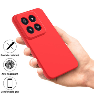 Di alta qualità per Xiaomi <span class=keywords><strong>14</strong></span> <span class=keywords><strong>pro</strong></span> solido Silicone liquido custodia per telefono minimalista Anti goccia Cover completa custodia per cellulare per Xiaomi <span class=keywords><strong>14</strong></span> - Product Image 3