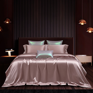 Mûrier royal italien 100% mûrier 19MM soie teint en fil Satin <span class=keywords><strong>Grand</strong></span> Jacquard soie ensemble de literie ensemble de housse de couette - Product Image 3