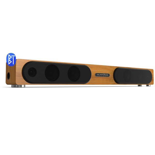 AR80 Wireless Entertainment Surround Stereo TV Home Theater System BT Sound Bar Speaker