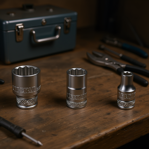 Fervi Polygonal <b>Socket</b> Wrench Normal Series 12mm 10mm 8mm Chrome Vanadium Steel - Product Image 3