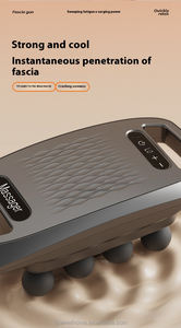 Pistola de masaje eléctrica profesional <span class=keywords><strong>Motor</strong></span> sin escobillas 2000mAh Batería recargable Dispositivo de relajación muscular de cuerpo completo de alta frecuencia - Product Image 6