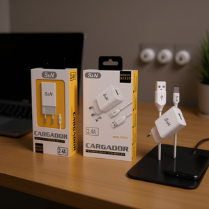 <b>Charger</b> <b>Type</b>-<b>C</b> 2.4A Con <b>Cable</b> Phone <b>Charger</b> - Product Image 3