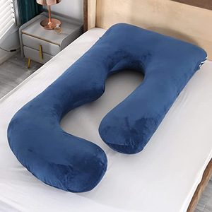 Oreiller <span class=keywords><strong>de</strong></span> <span class=keywords><strong>grossesse</strong></span> réglable <span class=keywords><strong>de</strong></span> luxe, doux, pour le corps entier, soutien du cou, <span class=keywords><strong>coussin</strong></span> d'allaitement confortable, amovible, pour femmes enceintes - Product Image 2