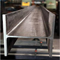 Structure en acier universelle Q355b I/h Beam 400mm * 200mm * 8mm * 13mm * 12m pour supporter des panneaux de béton pré-coulé de 8 pouces de large