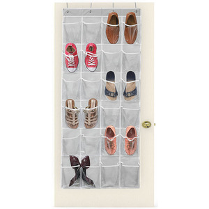 Organisateur <span class=keywords><strong>de</strong></span> rangement pour chaussures et accessoires, 24 poches au-dessus <span class=keywords><strong>de</strong></span> la porte - Product Image 3