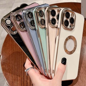 Pellicola protettiva per obiettivo della fotocamera con foro per Logo universale CD Grain custodia protettiva per telefono in TPU elettrolitico 6D per <span class=keywords><strong>Samsung</strong></span> <span class=keywords><strong>Galaxy</strong></span> <span class=keywords><strong>A22</strong></span> <span class=keywords><strong>4G</strong></span> - Product Image 2