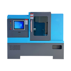 Macchina CNC per Riparazione Cerchi in Lega con Taglio e Lucidatura Diamantata, Tornio Orizzontale a Mandrino Singolo - Product Image 2