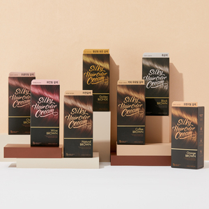 Il volto stilista negozio di seta colore dei capelli crema salone tinture per capelli con lunga durata bassa ammoniaca caratteristica permanente - Product Image 1