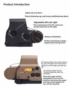 Ensemble de lunettes de visée 558+G33 558+G43 558+G45 pour la chasse, équipement de chasse en plein air HD118+G34 - Product Image 3