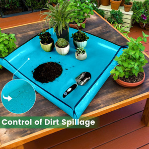 Personalizzabile <span class=keywords><strong>in</strong></span> tessuto rivestito PP succulento vassoio tappetino per invasatura portatile per giardinaggio domestico e semina vasi <span class=keywords><strong>di</strong></span> <span class=keywords><strong>fiori</strong></span> e fioriere - Product Image 3