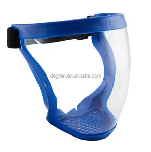 Hd Transparente Full Plastic Face Shield Full Face Protective Anti-vaho Shield Sun face Shield