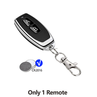 Control Remoto Universal RF Zhipin de 433MHz con Botones A/B y Código de Aprendizaje para Puerta de Garaje, para Venta al Por Mayor OEM