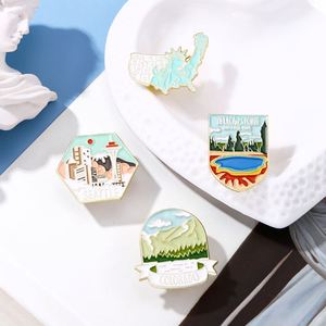 3D สำหรับโลโก้ที่กำหนดเองสติกเกอร์รูปเมืองทำจากกระดาษเคลือบโลหะแบบอ่อนสำหรับเป็นของที่ระลึก - Product Image 4