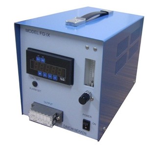 Analyseur de gaz FG-IX Analyzer First Research, mesure de l'O2 de 0 à 25 %, gaz inertes, fabriqué au Japon - Product Image 1