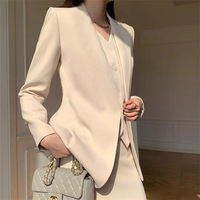 Ventes en gros de costumes pour femmes de haute qualité, tailles S-3XL, vestes, chemisiers et robes longues, ensemble de deux pièces pour les fêtes, le bureau, la robe de soirée