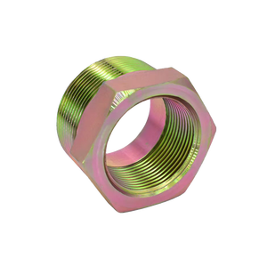 Ren ống lót g chủ đề tùy chỉnh ổ đĩa Hex đánh bóng nữ và nam chủ đề đầy màu sắc thép carbon hình lục giác tay áo - Product Image 2