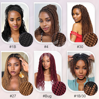 Originea Nouveauté Cheveux humains Remy Afro Kinky Ondulés Passion Bulk pour tresses au crochet et coiffures Spring Twist 50 grammes