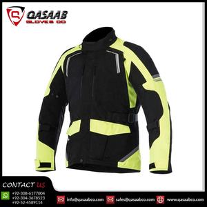 Vestes en coton polyester Cordura pour hommes, patchwork, respirantes, de haute qualité, imperméables, textiles personnalisés pour moto - Product Image 2